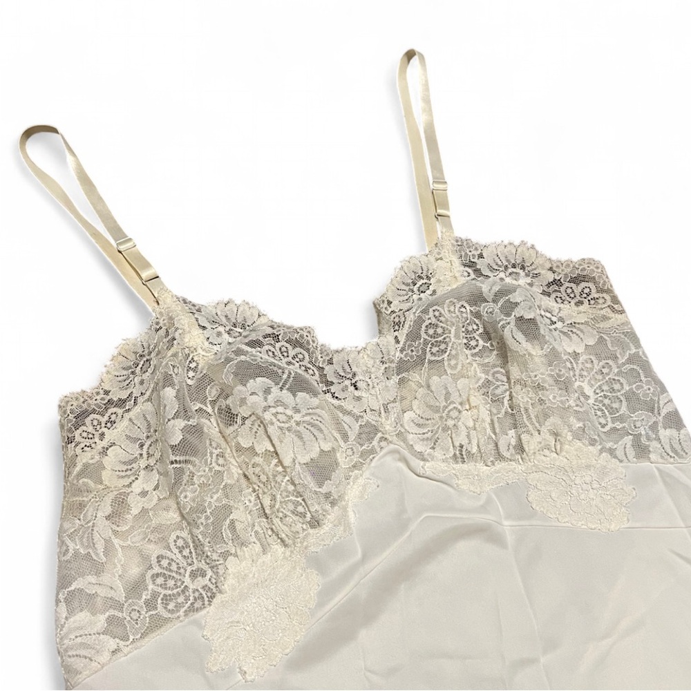 American Vintage Cream Lace Slip Dress - Picture 2 of 5